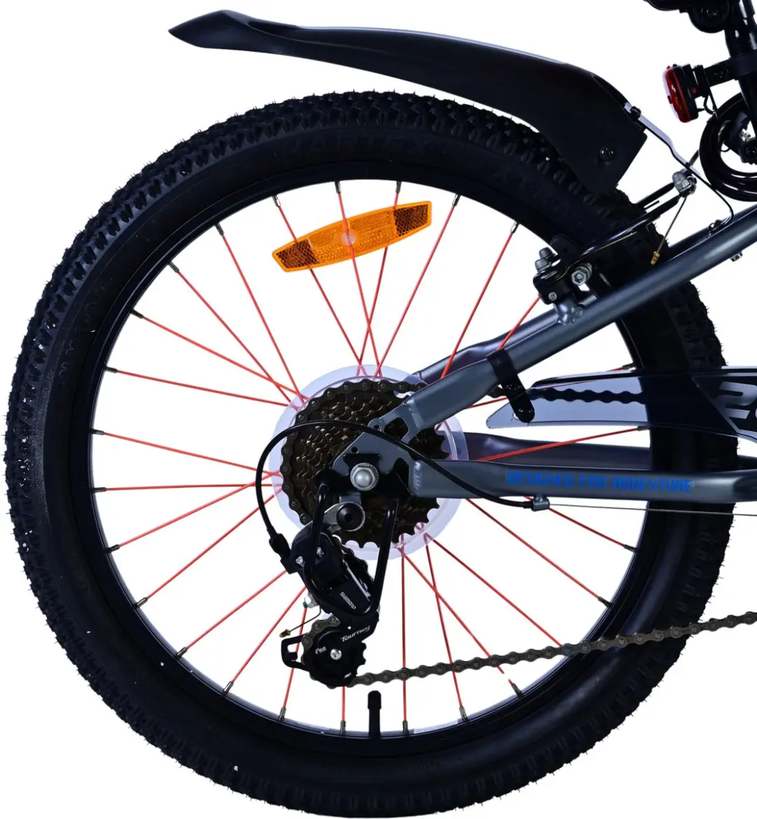 Volare Rocky Kinderfiets 20" - 7 Versnellingen - Blauw