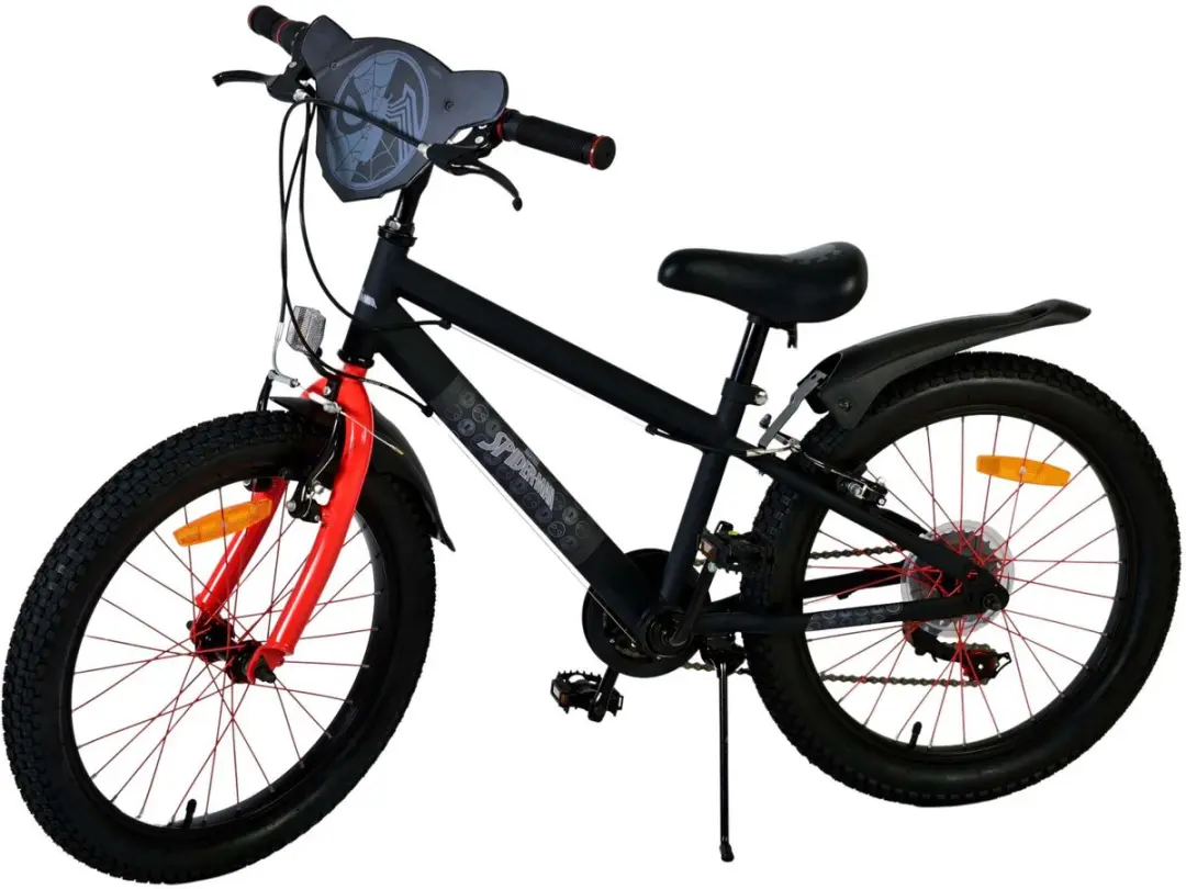 Volare Spider-Man Kinderfiets 20 inch - Mat Zwart