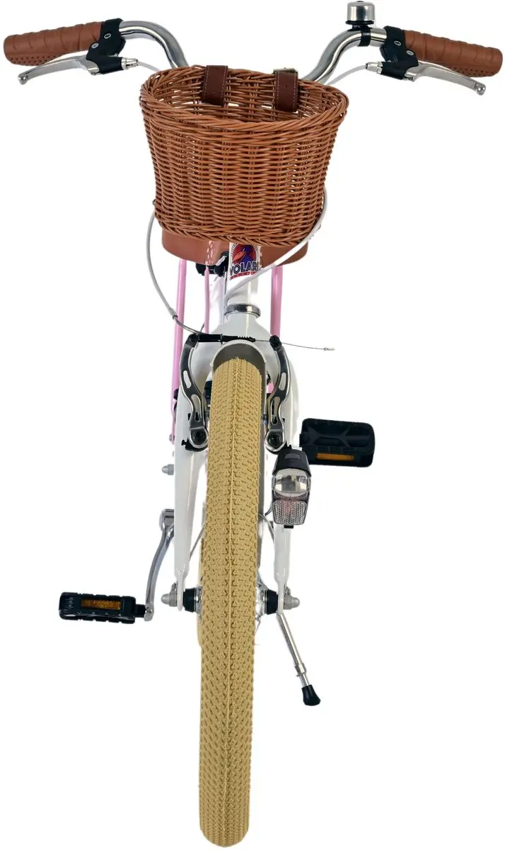 Volare Blossom Kinderfiets 20 inch - Wit - 1 Versnelling