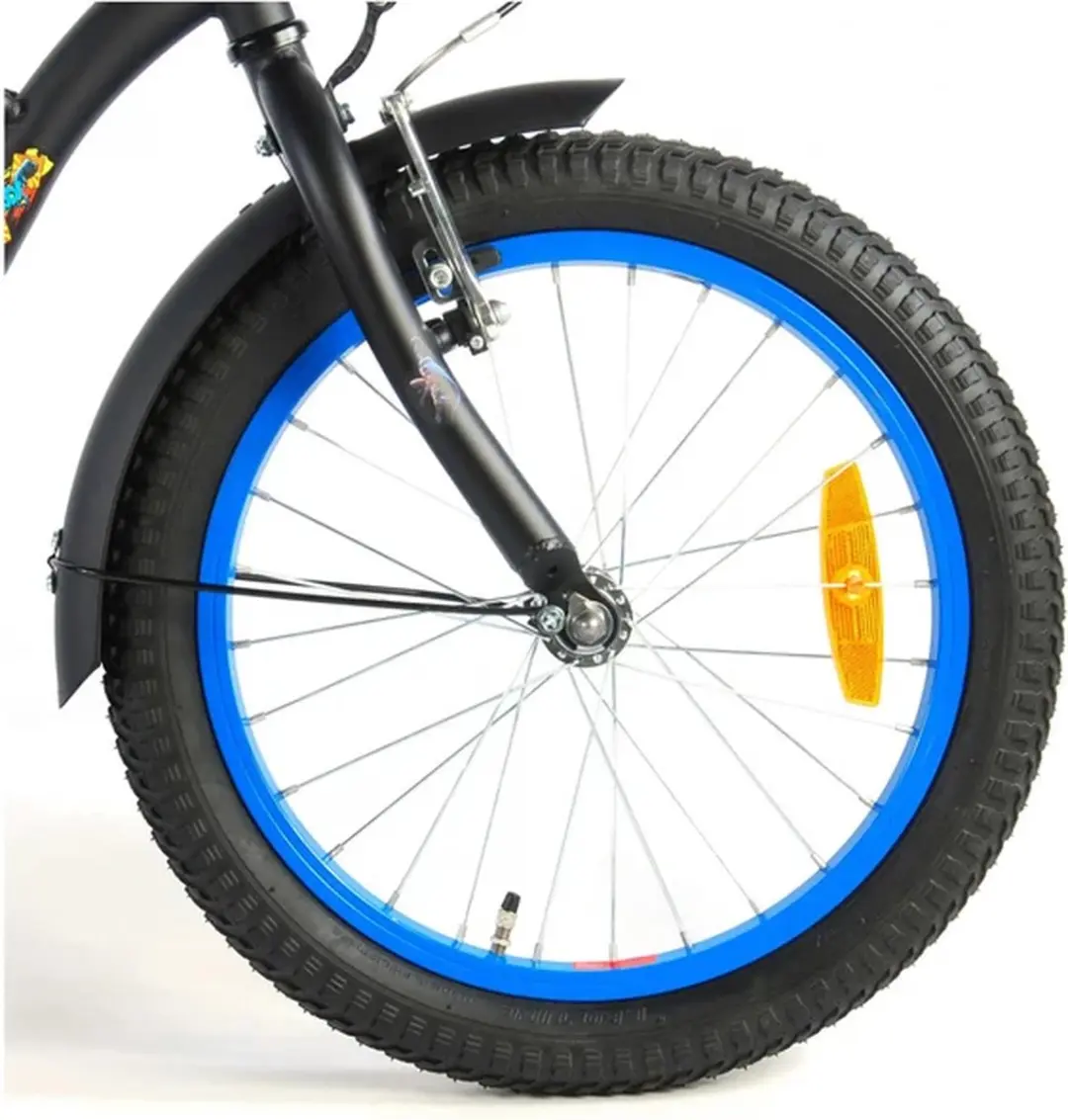 Volare Batman Kinderfiets 18 inch - 1 Versnelling - Zwart