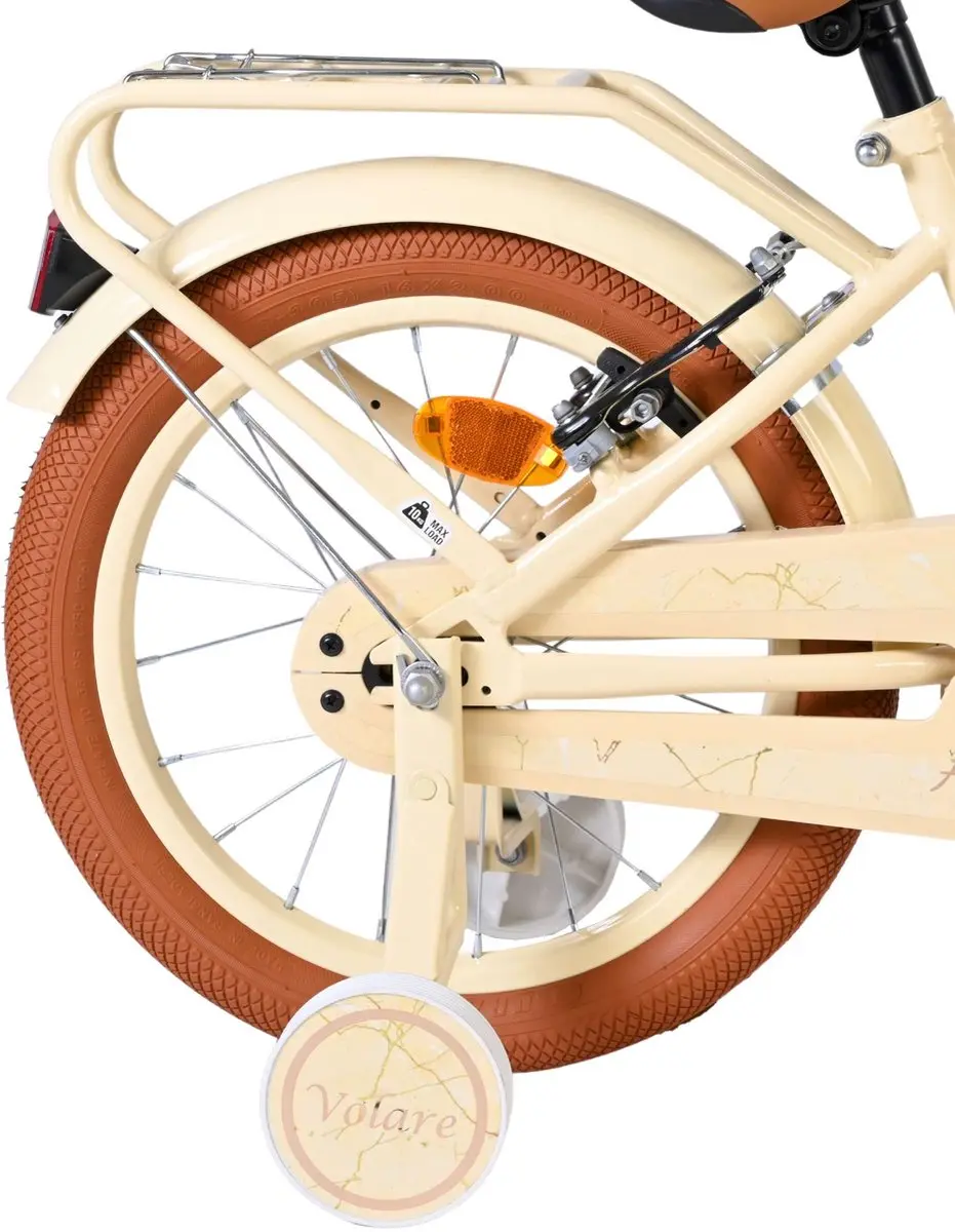 Volare Ashley Kinderfiets 16 inch - Meisjes - Crème