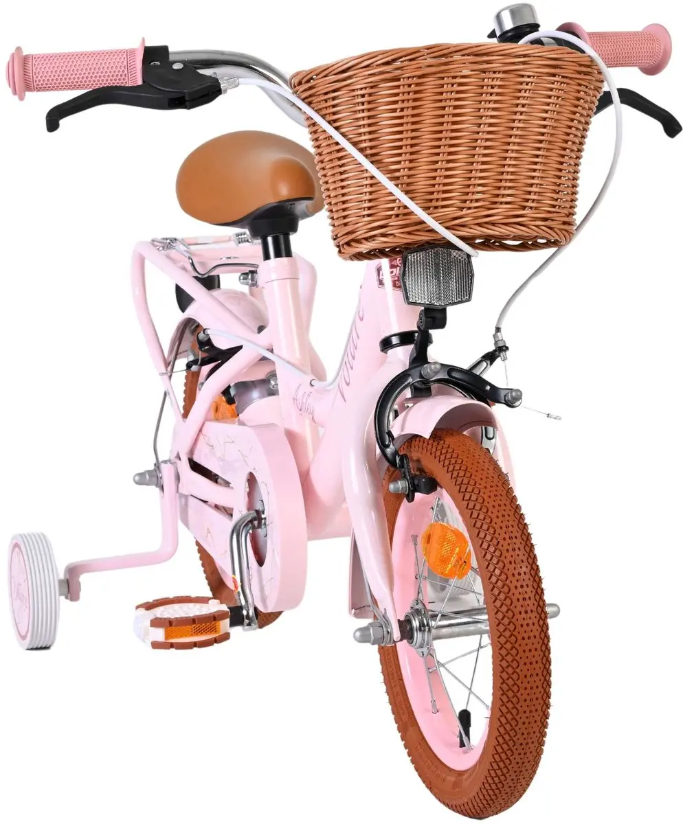 Volare Ashley Kinderfiets 12 inch - Roze - 1 Versnelling