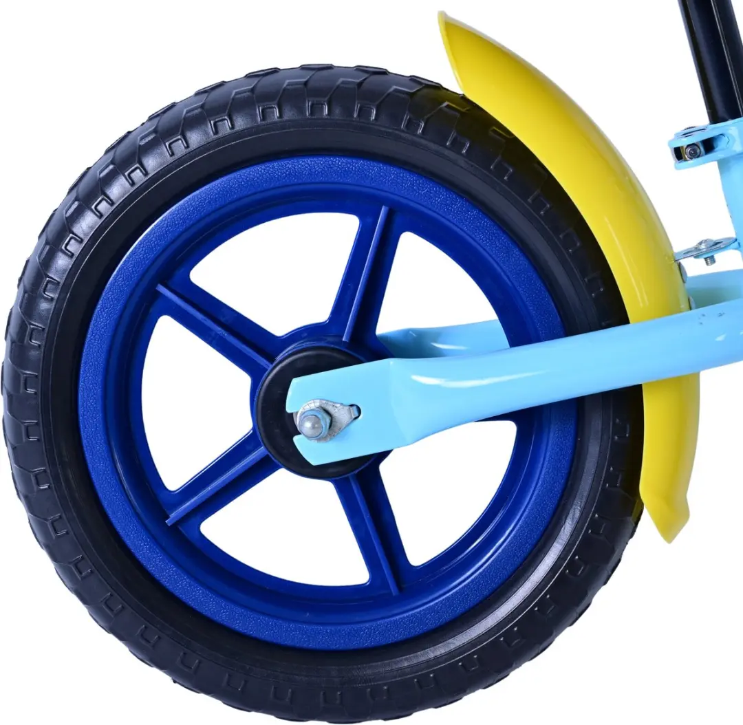 Volare Spidey Loopfiets 12 Inch - Blauw/Geel