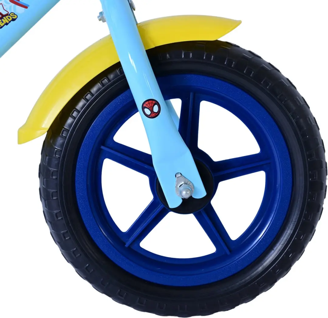 Volare Spidey Loopfiets 12 Inch - Blauw/Geel