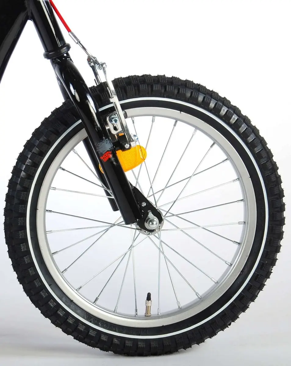 Volare Step 16 inch - 5 Versnellingen - Zwart/Rood
