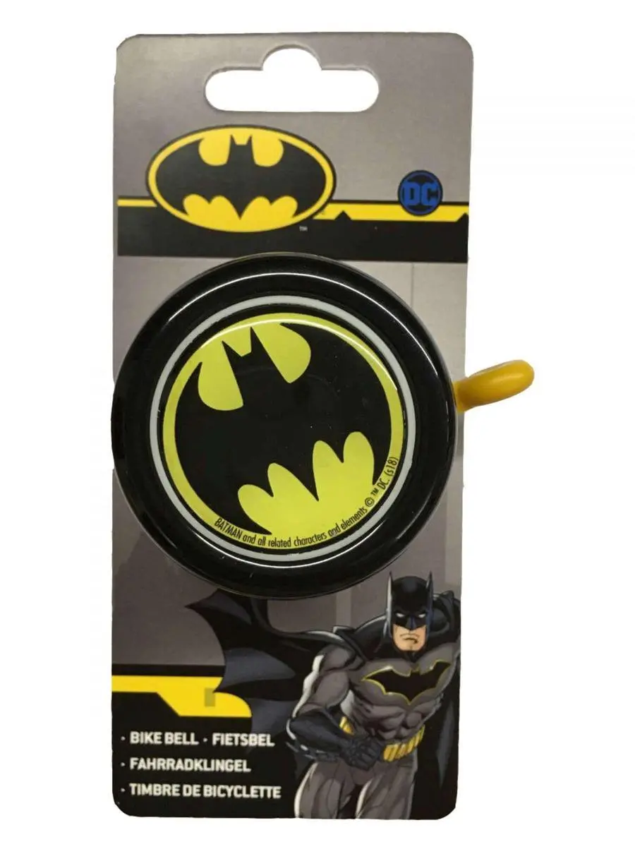 Volare Batman Fietsbel - Zwart
