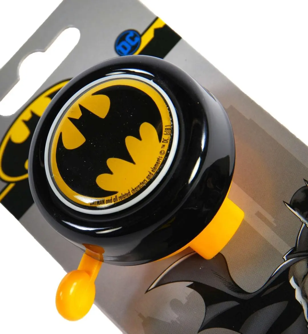 Volare Batman Fietsbel - Zwart