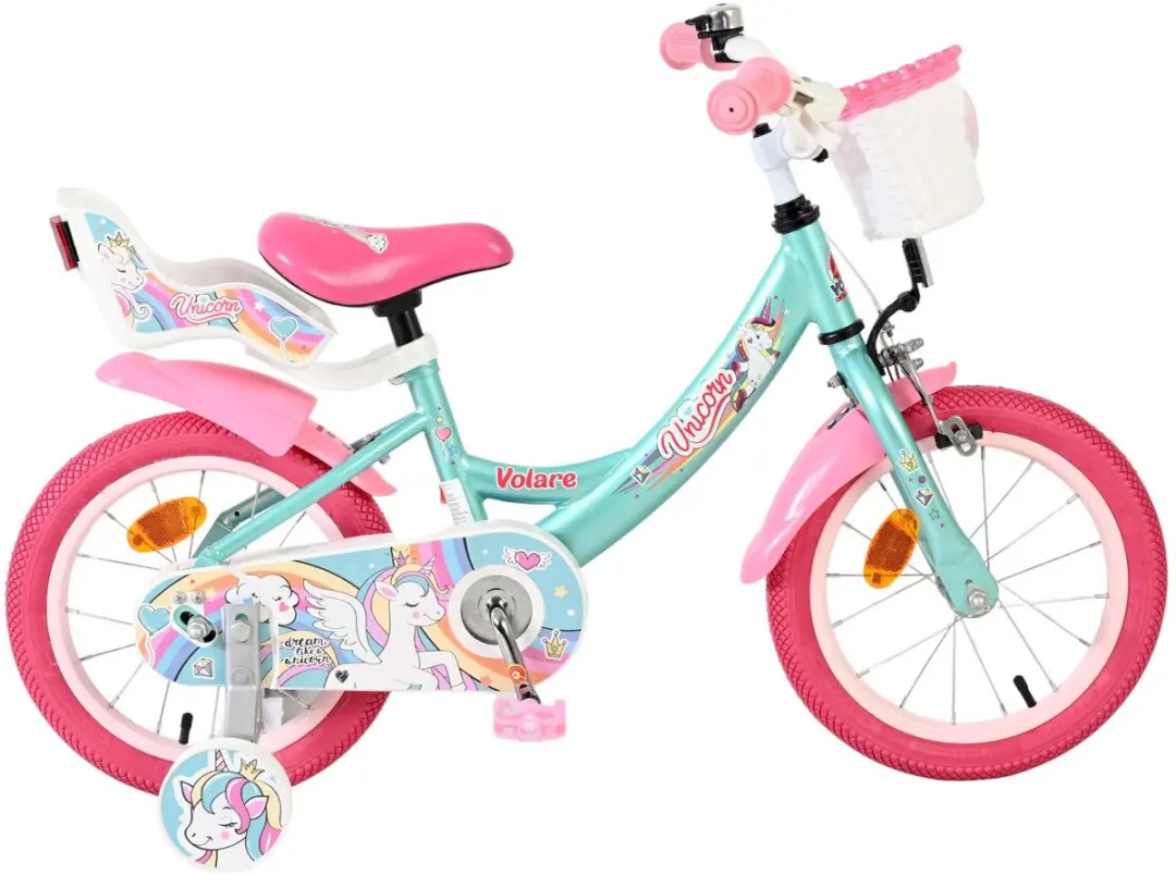 Volare Unicorn Kinderfiets 14"