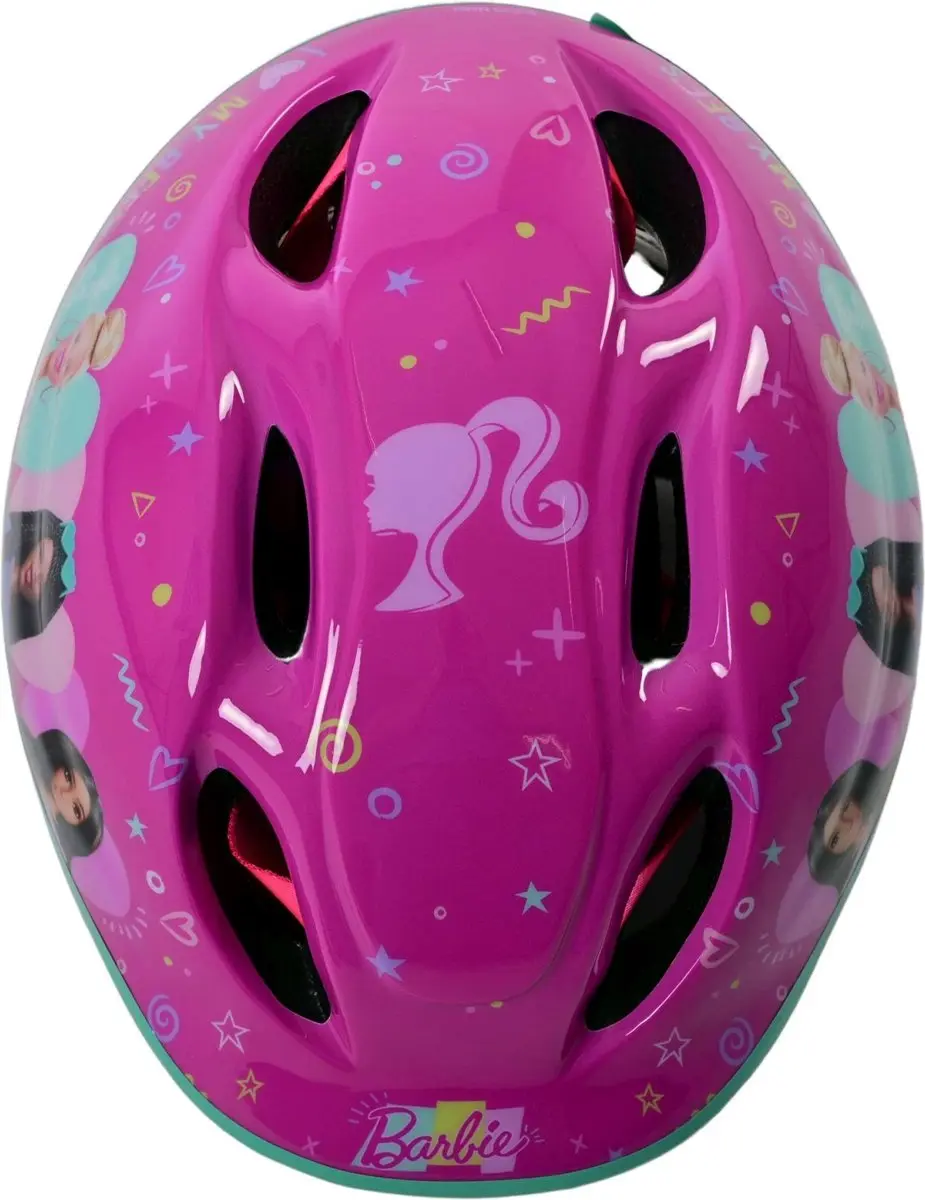 Volare Barbie Fietshelm 52-56cm - Roze
