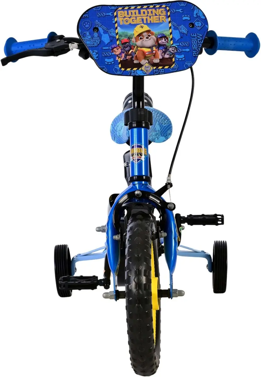 Volare Paw Patrol Rubble & Crew Kinderfiets 12 inch - Blauw