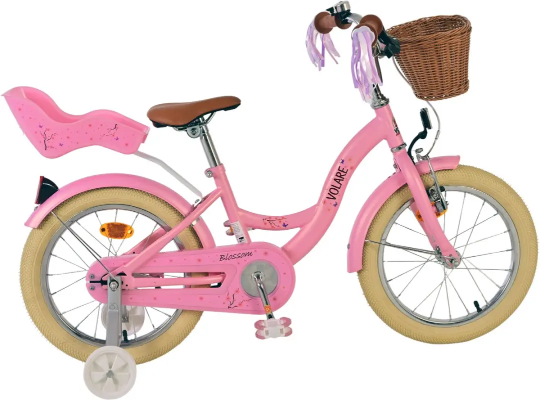 Volare Blossom Kinderfiets 16 Inch - Roze