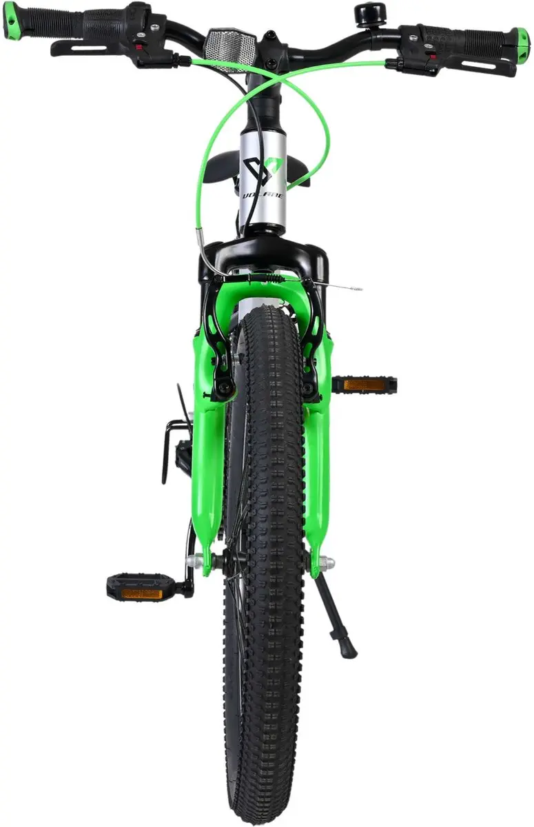 Volare Boost Kinderfiets 20 inch - 7 Versnellingen - Zilver/Groen