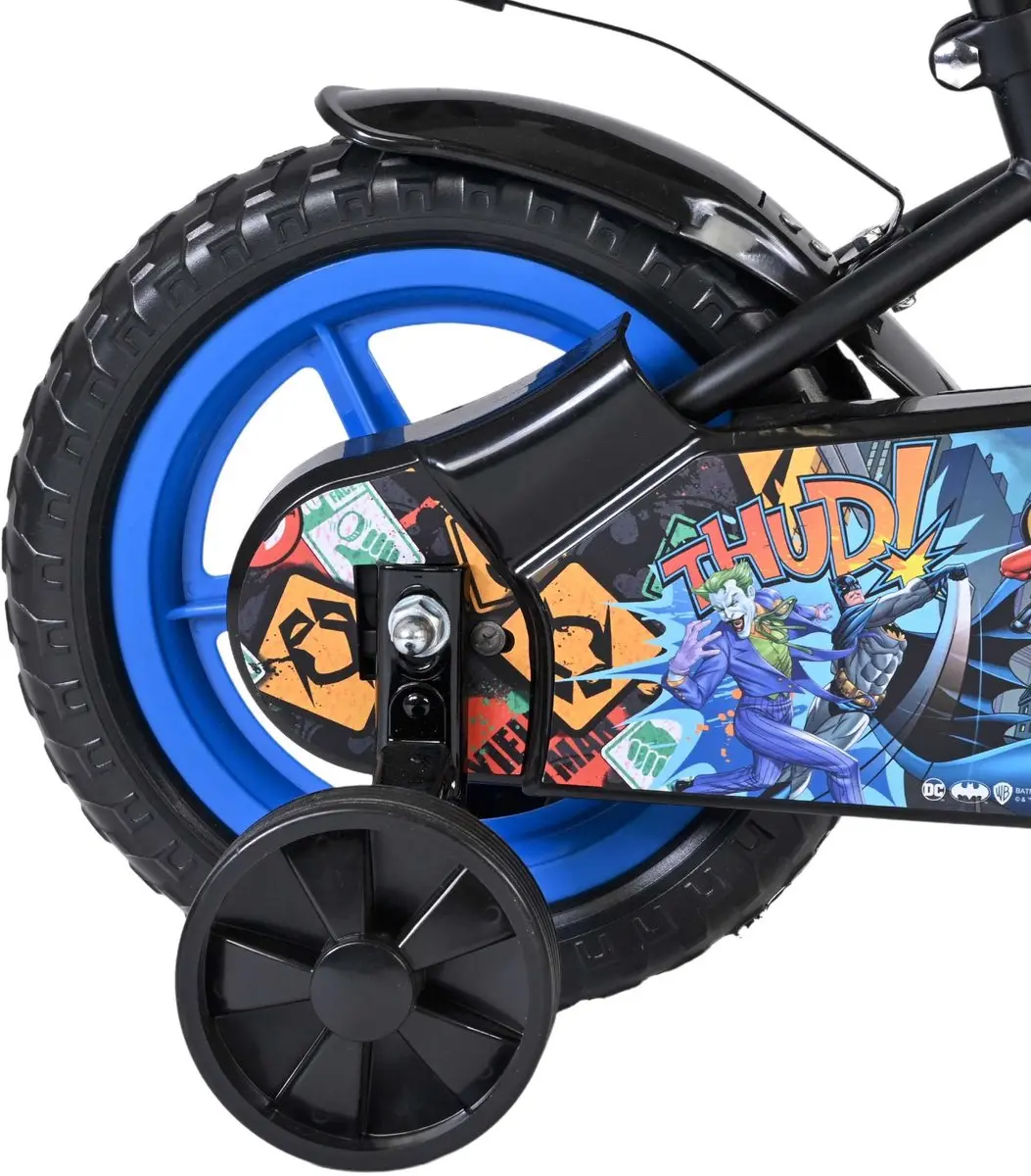 Volare Batman Kinderfiets 12 inch - 1 Versnelling - Zwart