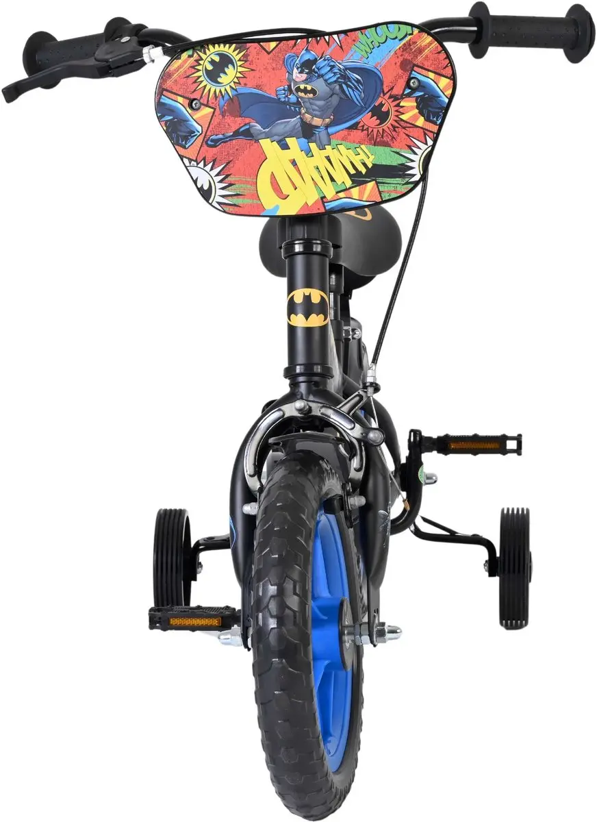 Volare Batman Kinderfiets 12 inch - 1 Versnelling - Zwart