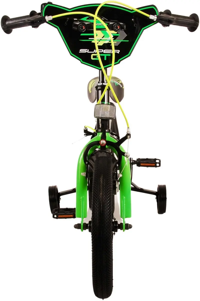 Volare Super GT Kinderfiets 14 inch - Groen