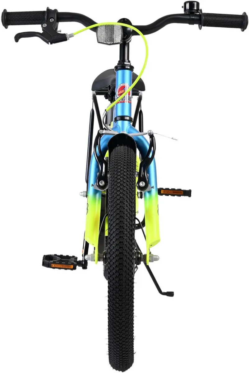 Volare Thombike Kinderfiets 18 inch - 1 Versnelling - Blauw/Geel