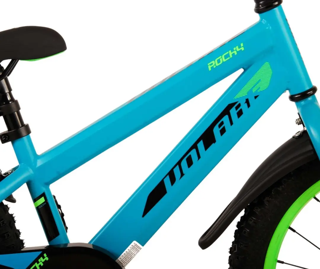 Volare Rocky Kinderfiets 18" - 1 Versnelling - Groen - afbeelding 6 van 6