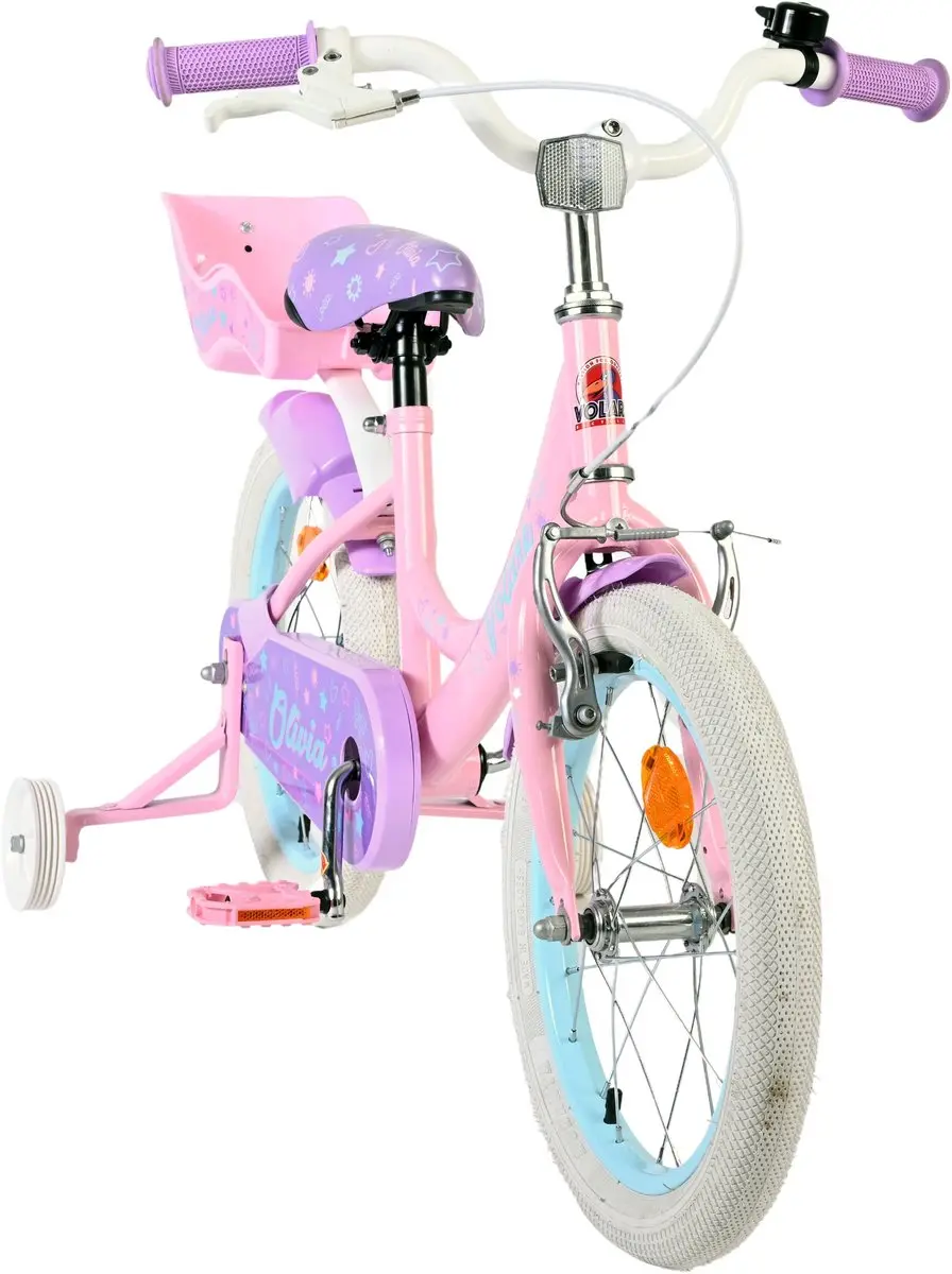 Volare Olivia Kinderfiets 16 inch - Roze