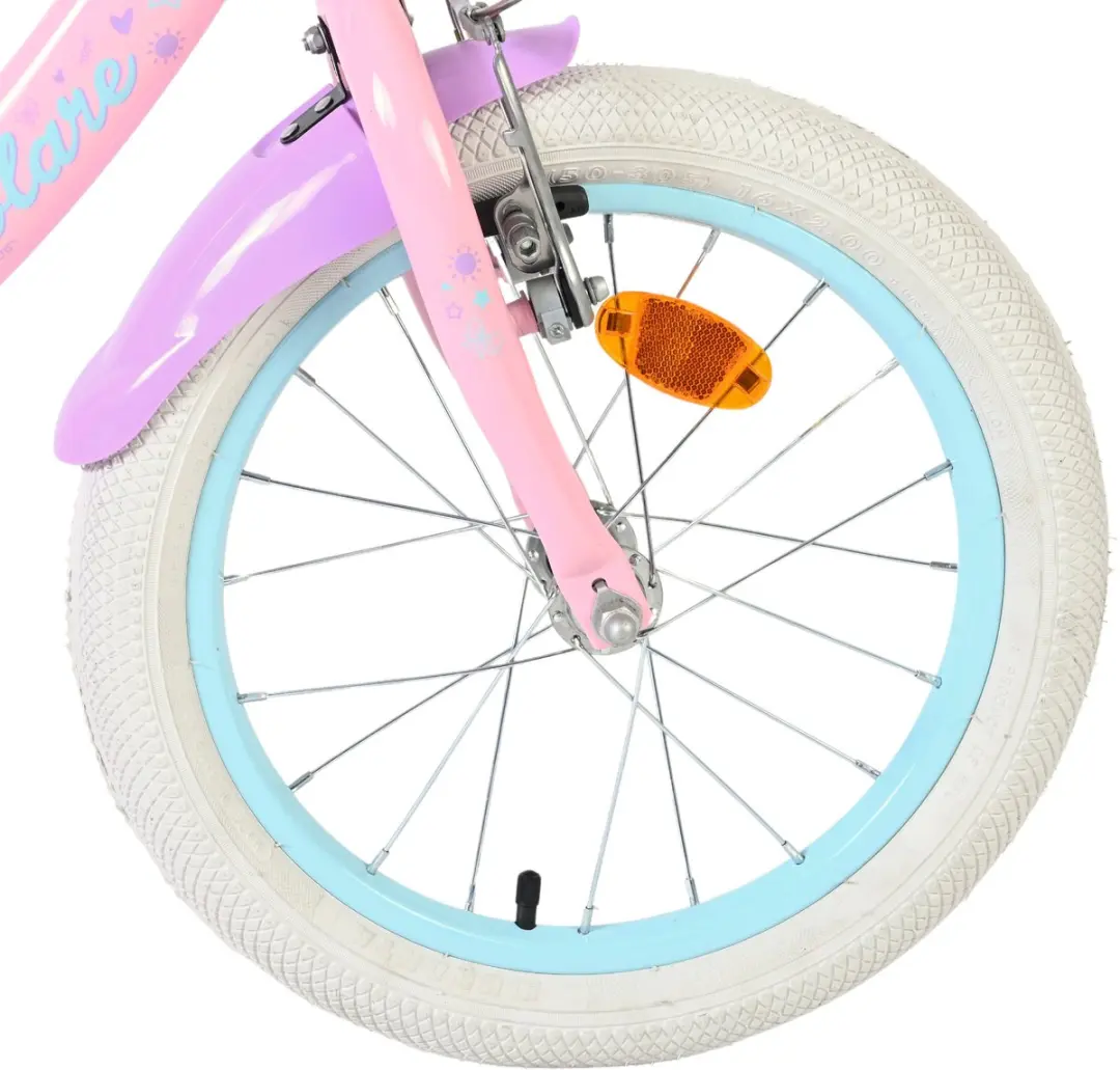 Volare Olivia Kinderfiets 16 inch - Roze - afbeelding 6 van 6