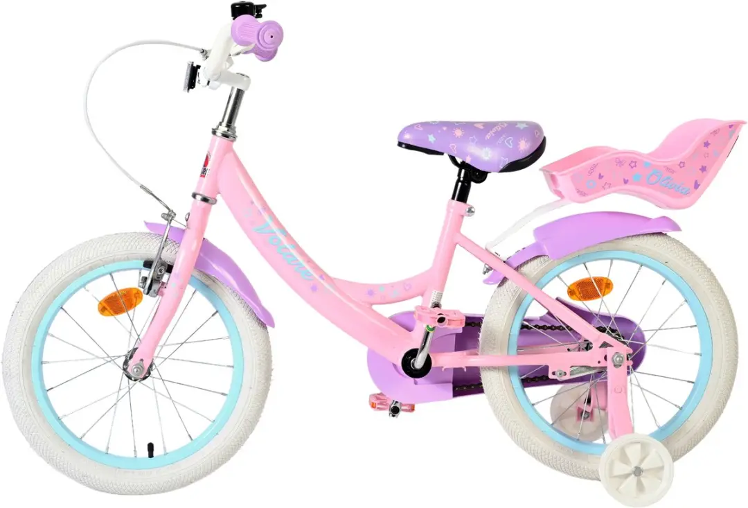 Volare Olivia Kinderfiets 16 inch - Roze