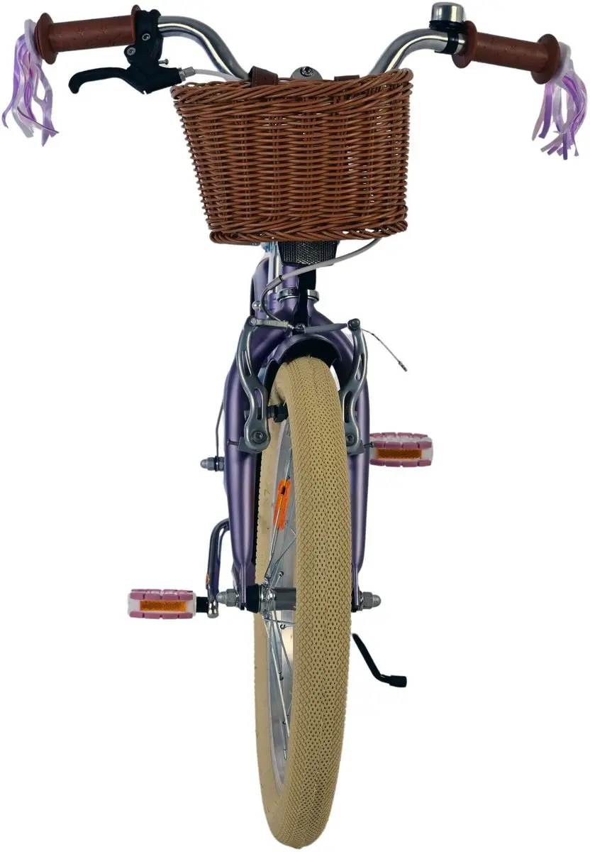 Volare Blossom Kinderfiets 18 inch - Meisjes - Paars