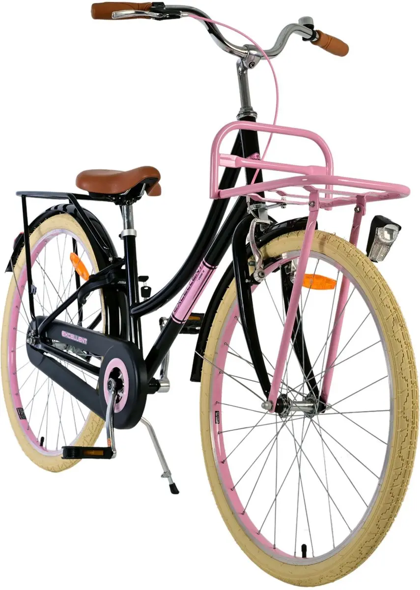 Volare Excellent Kinderfiets 26 inch - Meisjes - Zwart