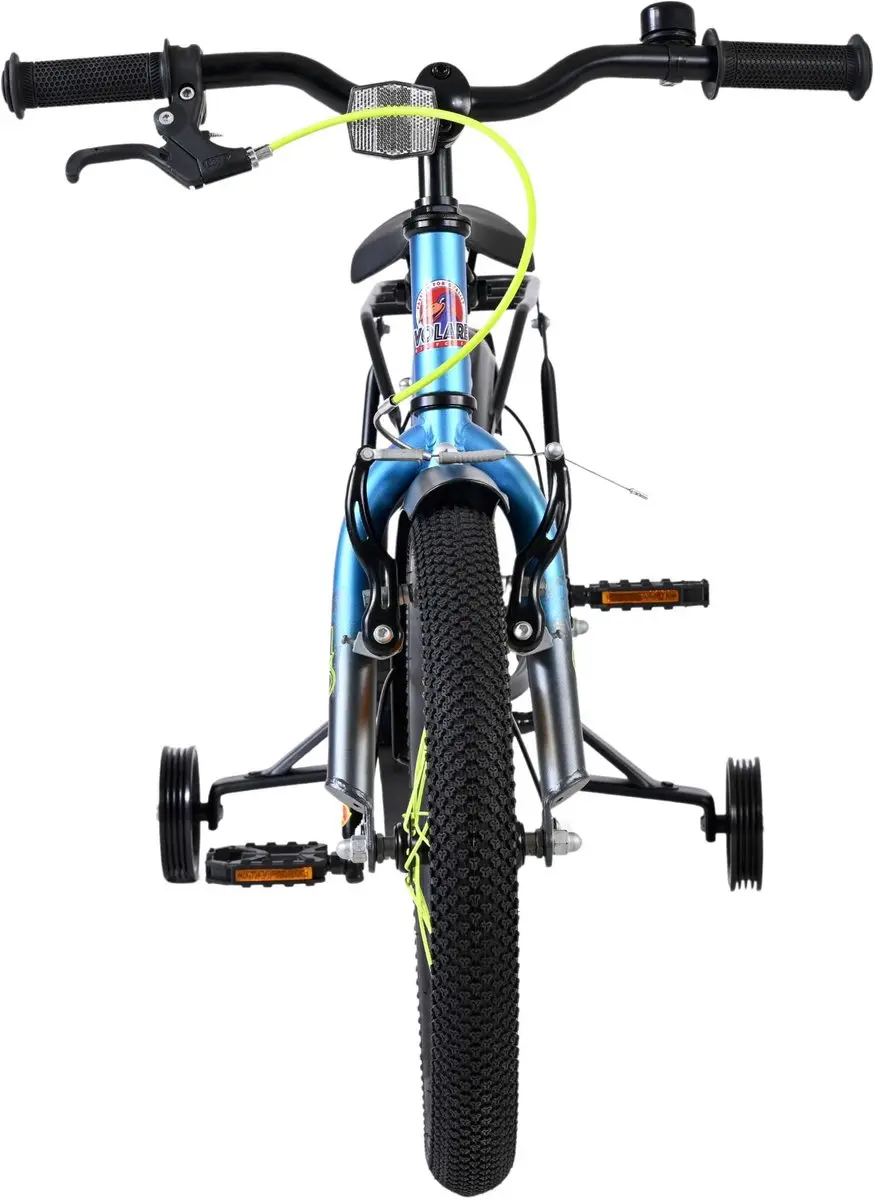 Volare Thombike Kinderfiets 16 inch - 1 Versnelling - Blauw/Grijs