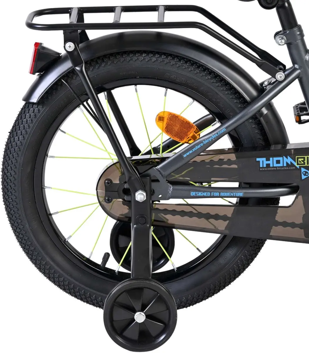 Volare Thombike Kinderfiets 16 inch - 1 Versnelling - Blauw/Grijs