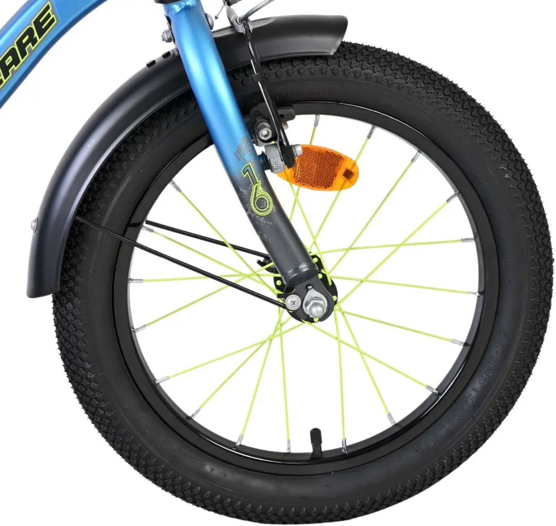 Volare Thombike Kinderfiets 16 inch - 1 Versnelling - Blauw/Grijs - afbeelding 6 van 6