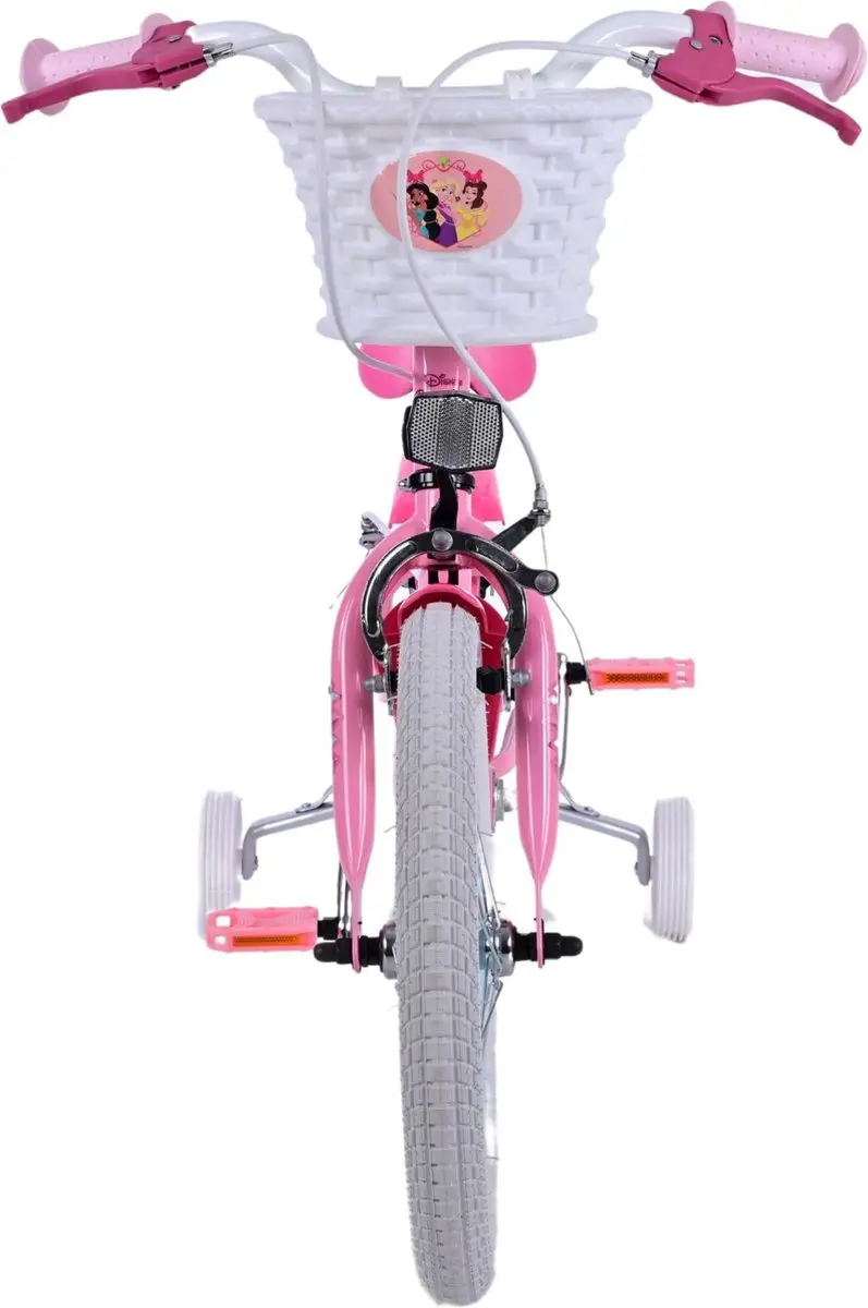 Volare Disney Princess Kinderfiets 16 inch - Roze - 1 Versnelling