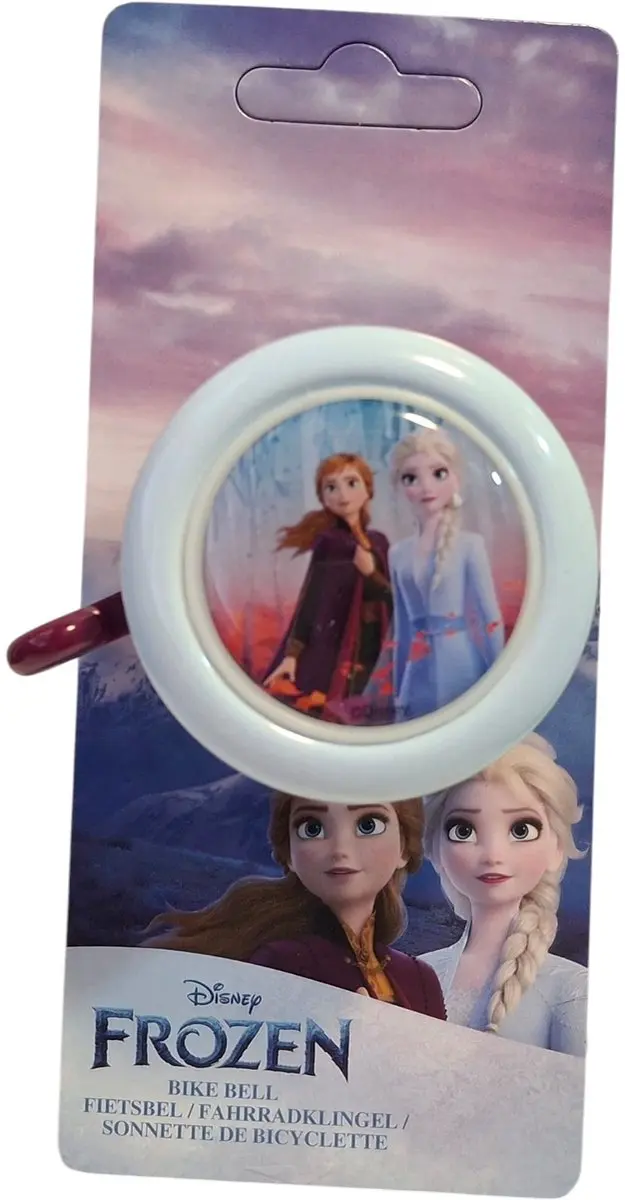 Volare Disney Frozen 2 Fietsbel - Lichtblauw Paars