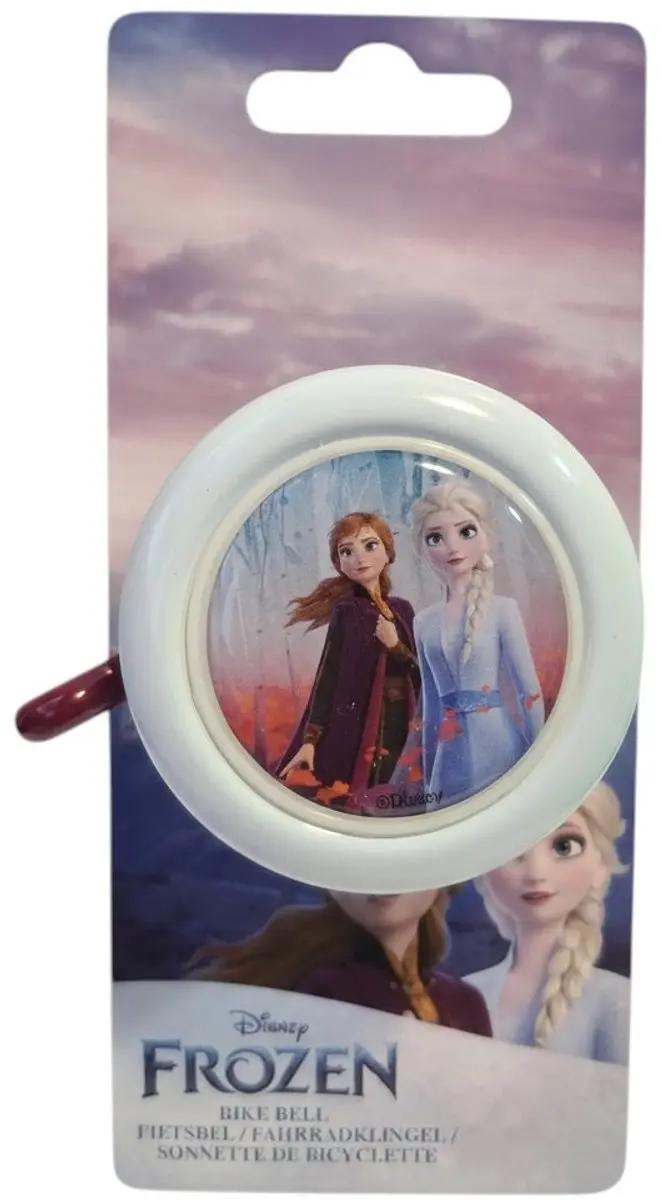 Volare Disney Frozen 2 Fietsbel - Lichtblauw Paars
