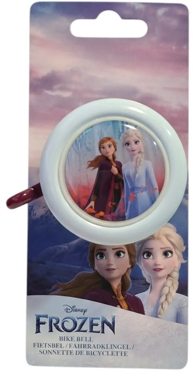 Volare Disney Frozen 2 Fietsbel - Lichtblauw Paars