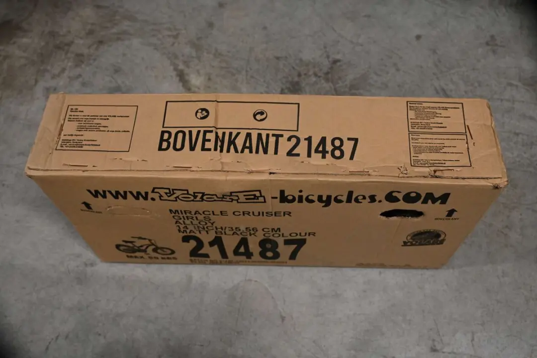 Volare Miracle Kinderfiets 14 inch - Meisjes - 1 Versnelling - Zwart