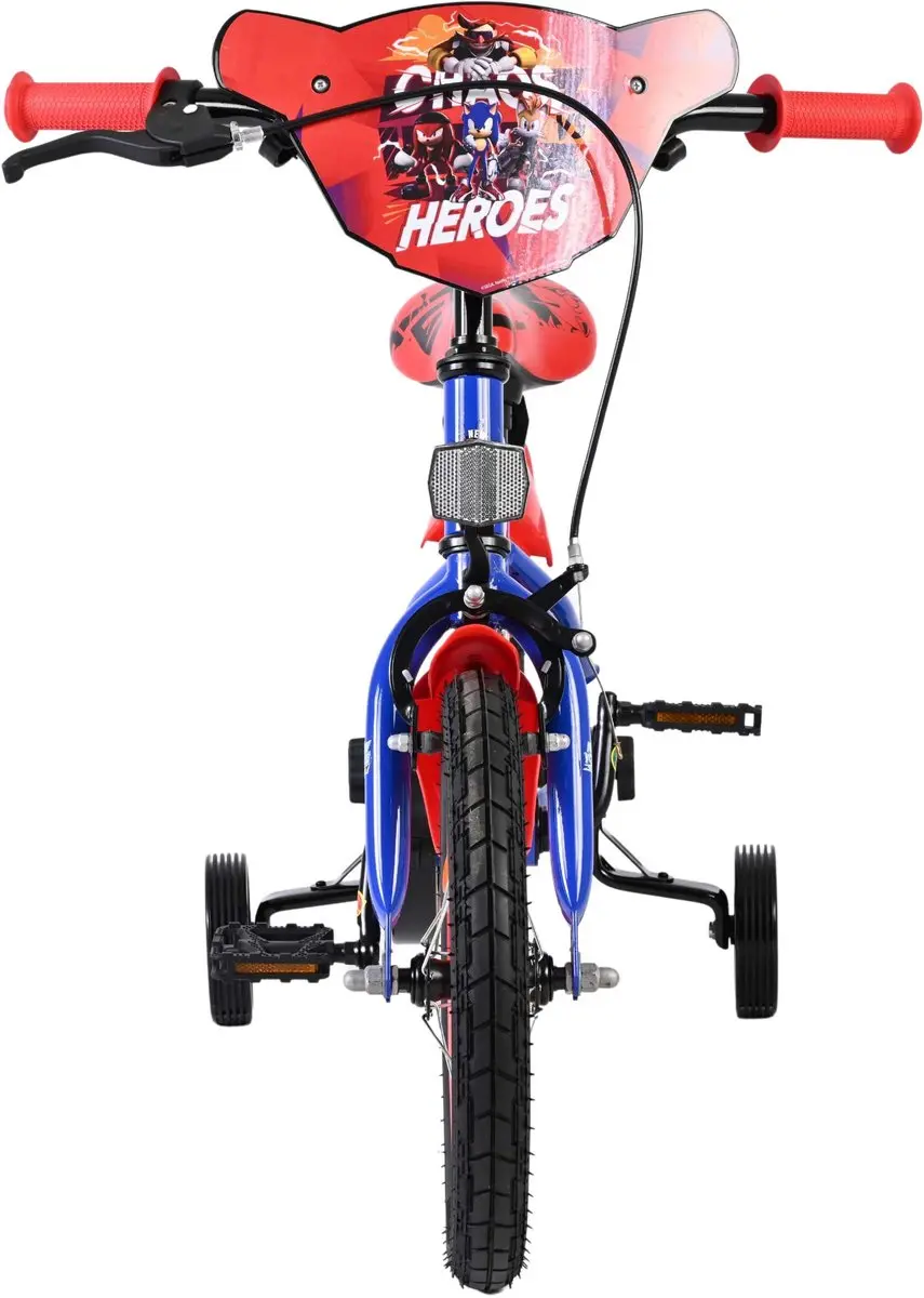 Volare Sonic Prime Kinderfiets 14" - 1 Versnelling - Blauw/Rood