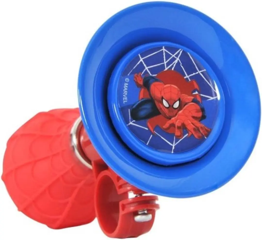 Volare Spider-Man Fietstoeter - Rood/Blauw