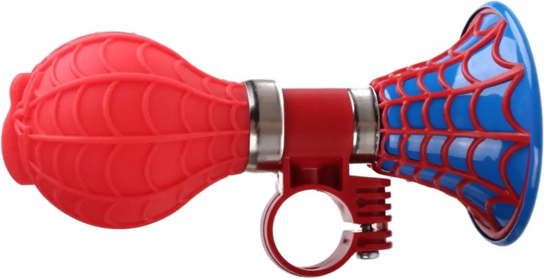 Volare Spider-Man Fietstoeter - Rood/Blauw