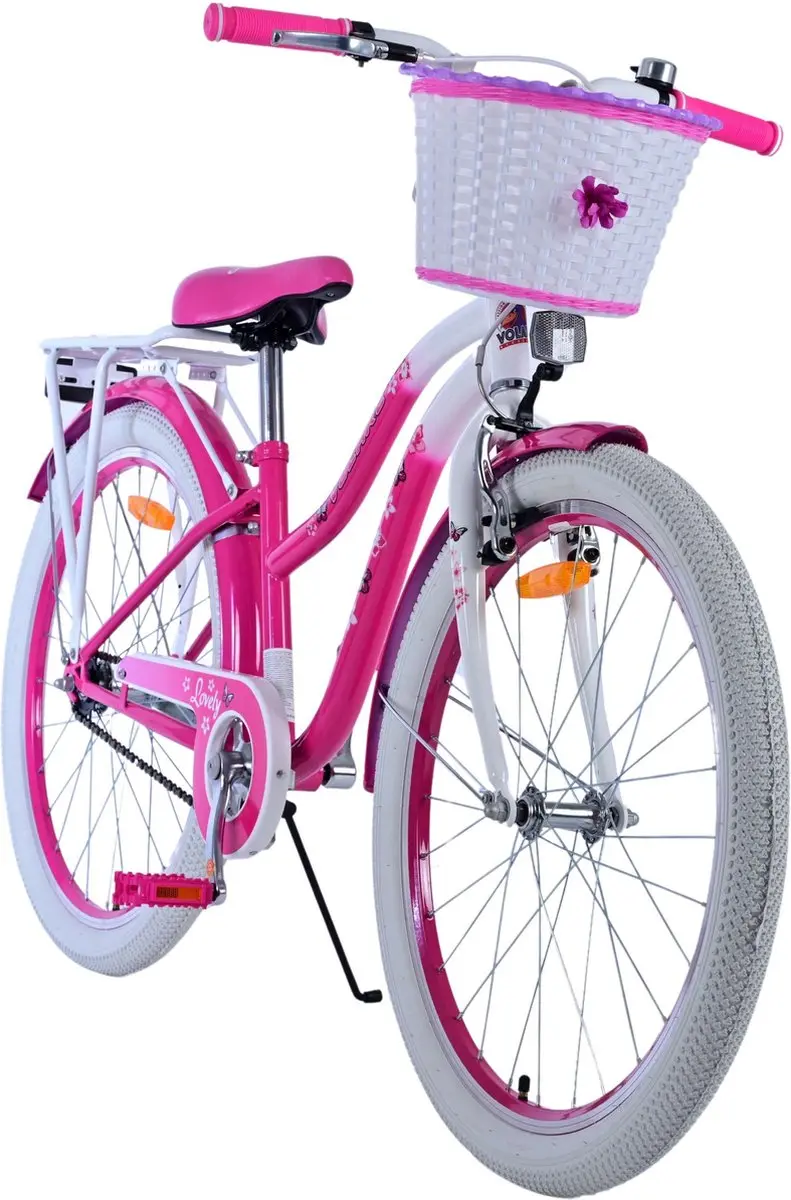 Volare Lovely Kinderfiets 24 inch - Roze