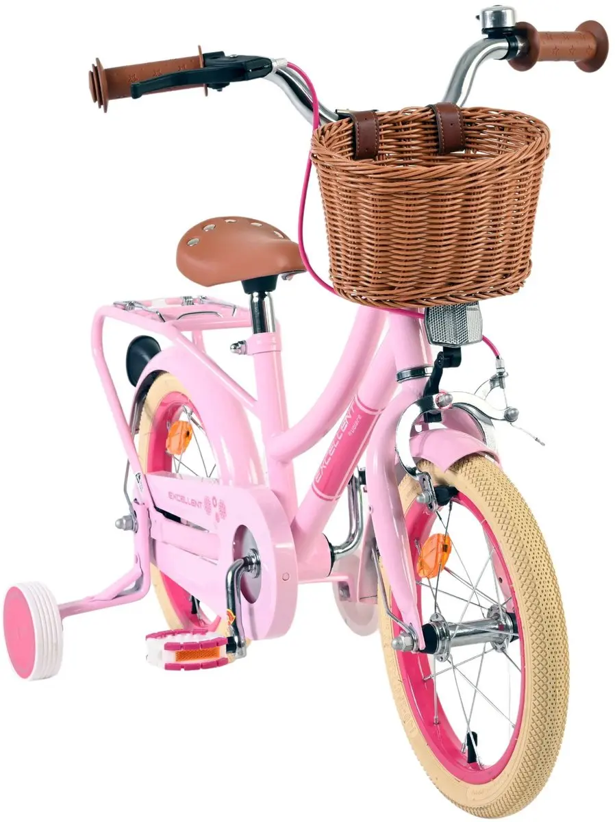 Volare Excellent Kinderfiets 14" - Roze