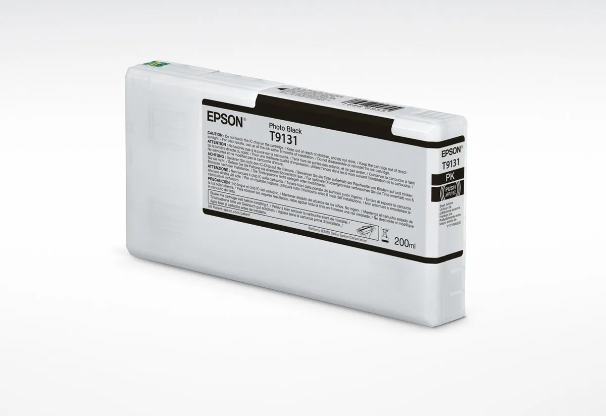 Epson SC-P5000 C13T913100 Inktcartridge Zwart - 200ml