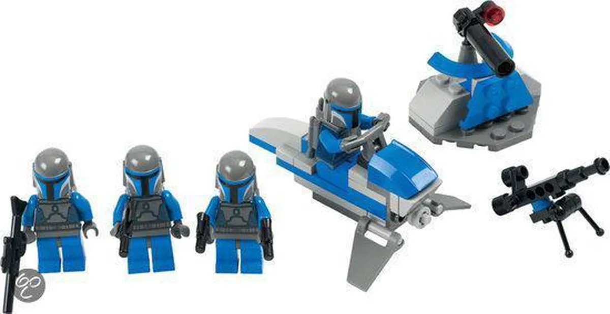 LEGO Star Wars Mandalorian Battle Pack 7914 - 4 Minifiguren - afbeelding 2 van 2