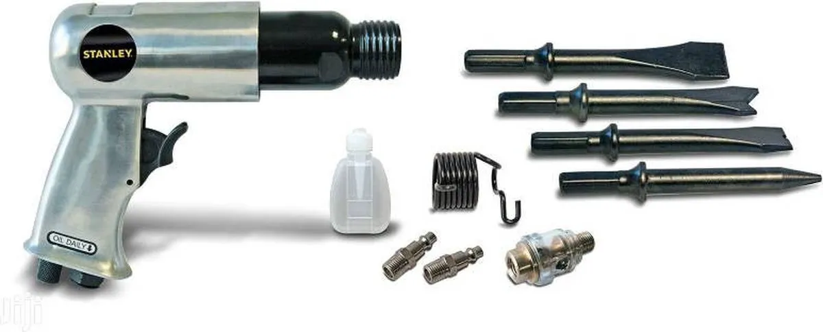 Stanley 160173XSTN Pneumatische Hakhamer Set - 5J - 12mm