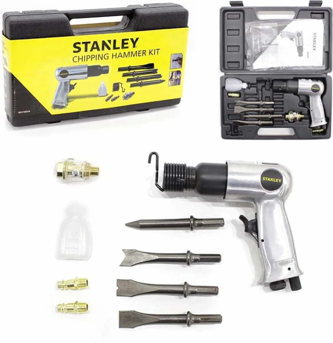 Stanley 160173XSTN Pneumatische Hakhamer Set