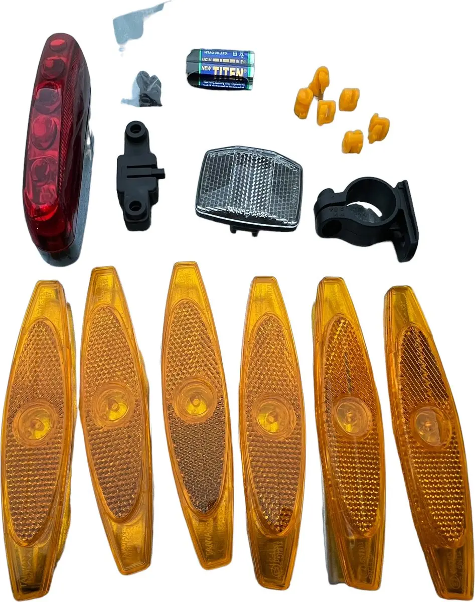 VanMoof Veiligheidsreflectoren & Lamp Set