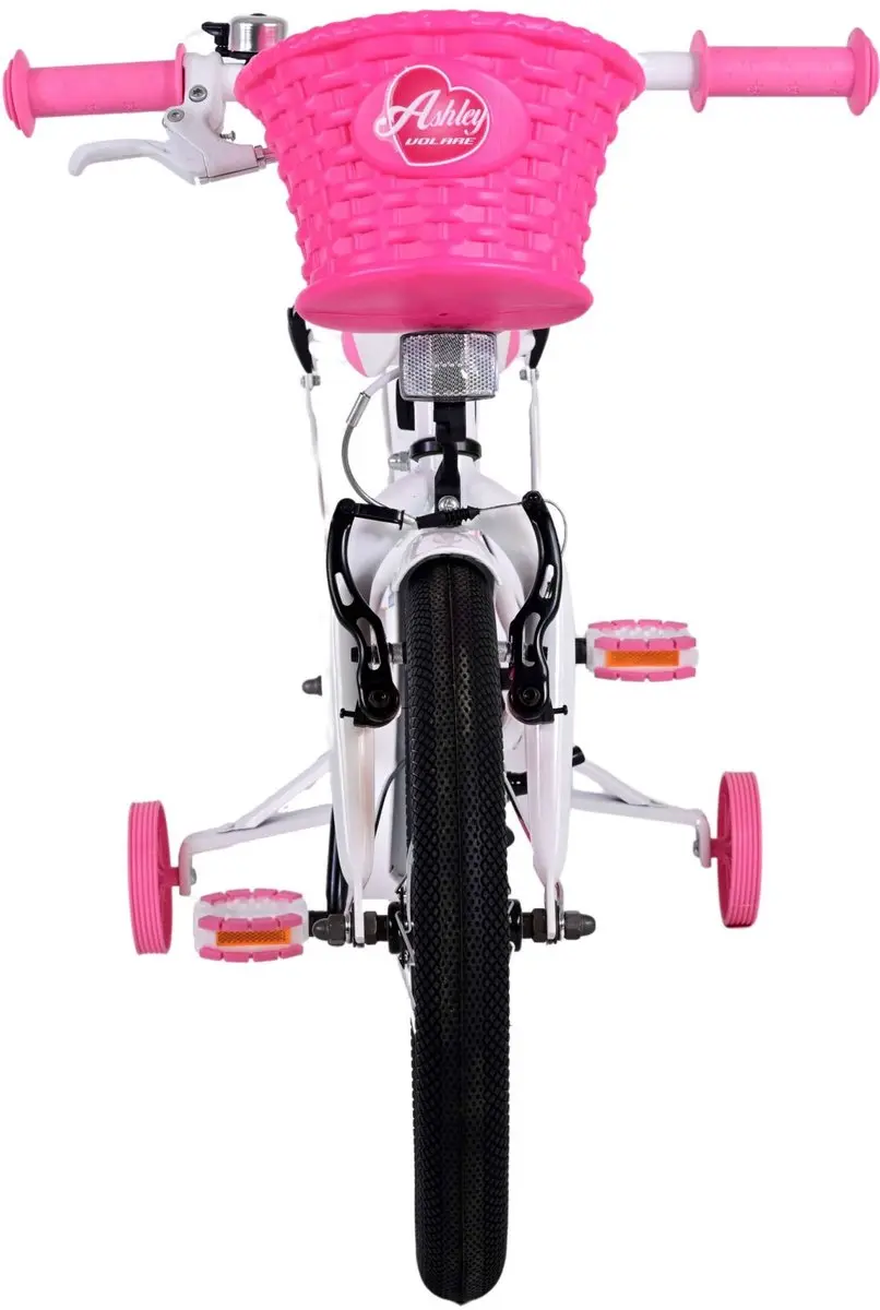 Volare Ashley Kinderfiets 16 inch - Meisjes - 1 Versnelling - Wit - afbeelding 6 van 6