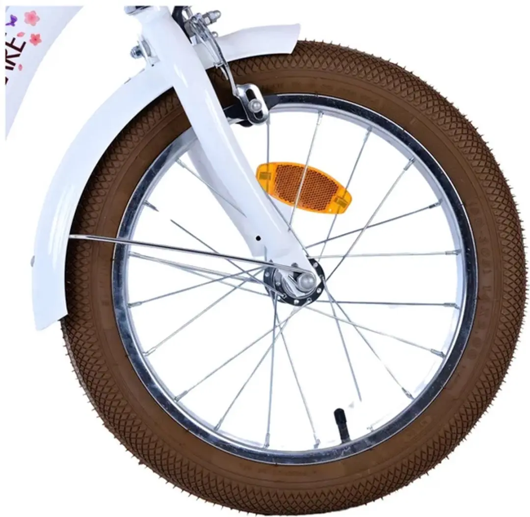 Volare Blossom Kinderfiets 16 inch - Meisjes - Wit
