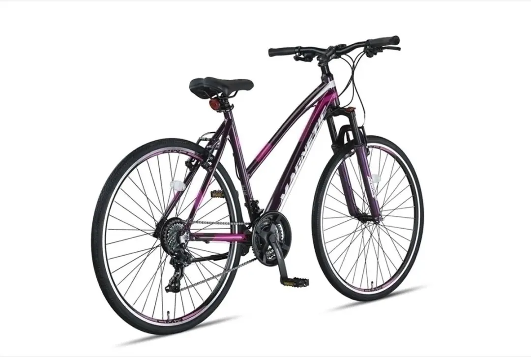 Altec Damesfiets Magnetic 28" 52cm - 21 Versnellingen - Antraciet - afbeelding 6 van 6