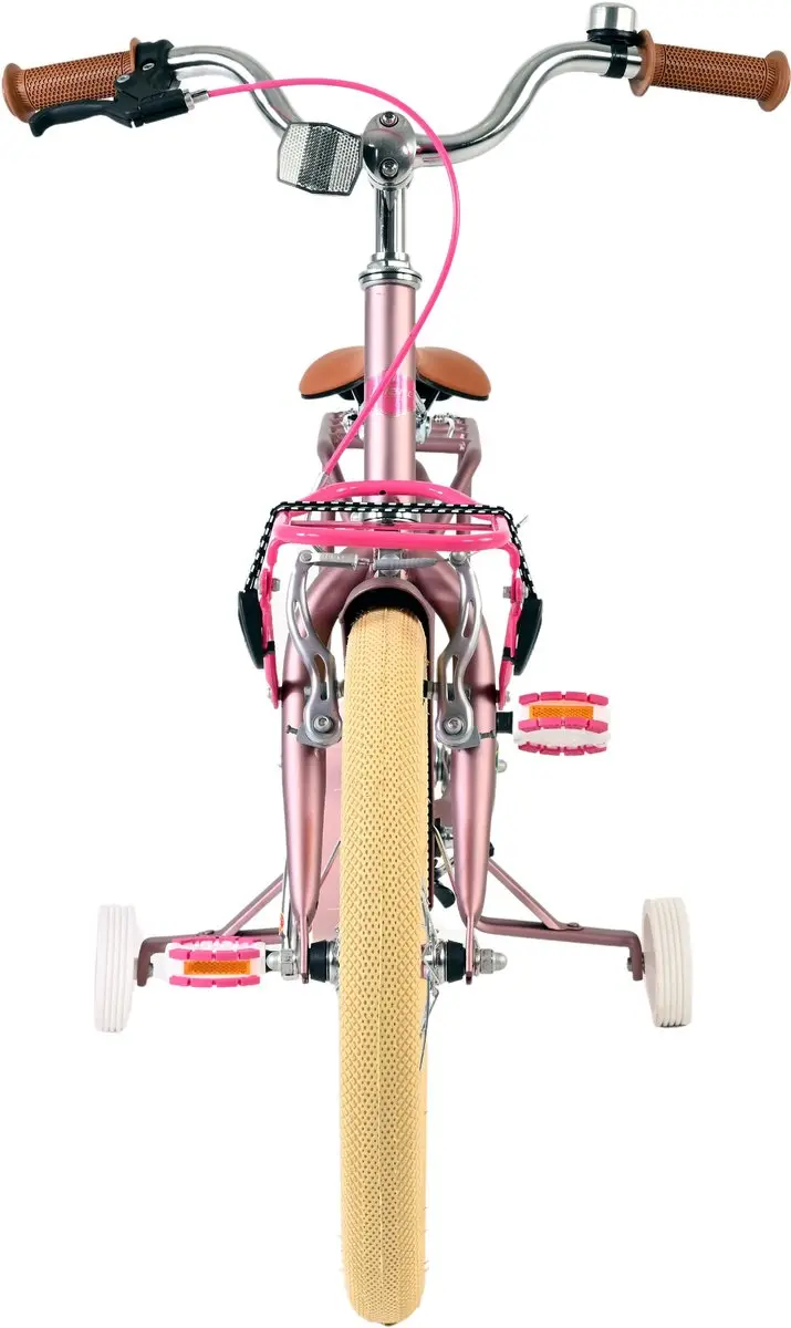 Volare Excellent Kinderfiets 18 inch - Mat Roze - afbeelding 6 van 6