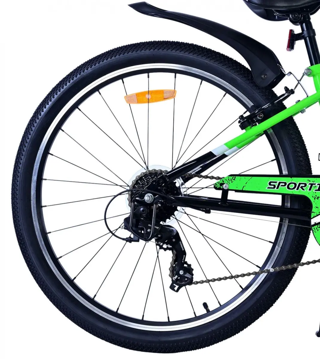 Volare Sportivo Kinderfiets 26 inch - 7 Versnellingen - Groen - afbeelding 6 van 6