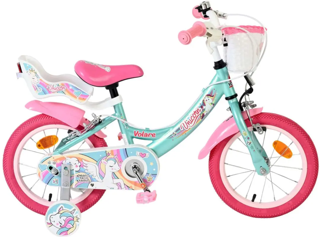 Volare Unicorn Kinderfiets 14"